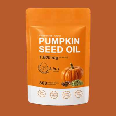 Beworths Pumpkin Seed Oil + Saw Palmetto pouch